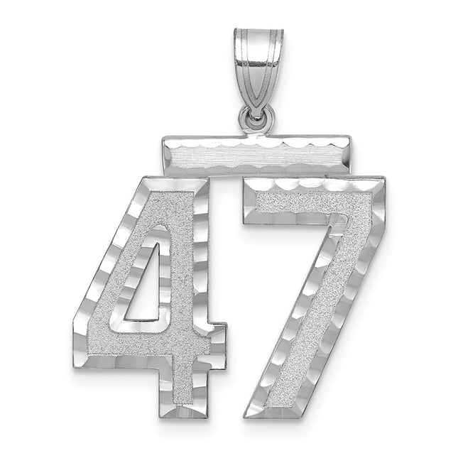 14k White Gold Jewelry Style WLN47 - Classique Jewelry Inc.