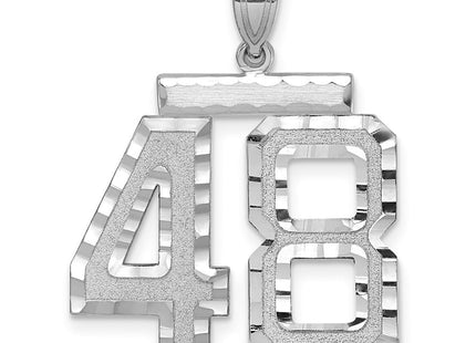 14k White Gold Jewelry Style WLN48 - Classique Jewelry Inc.