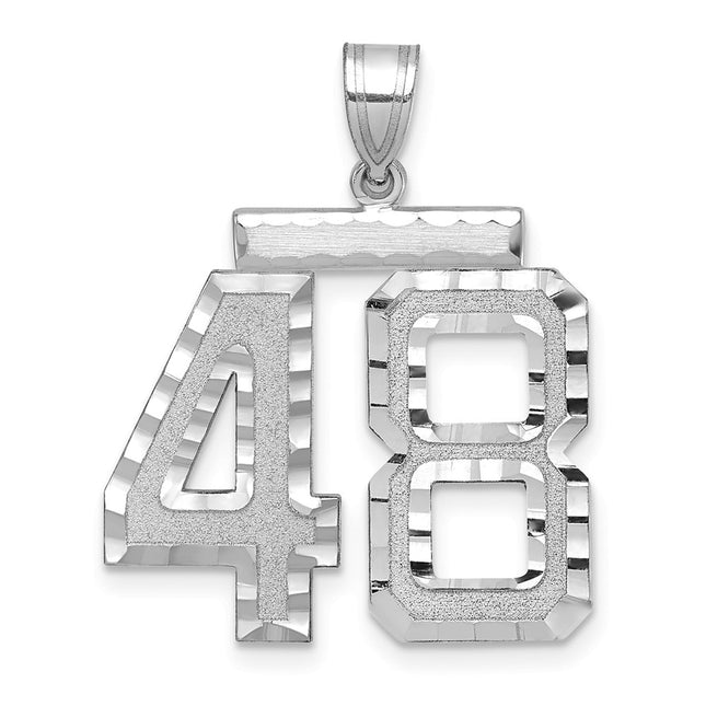 14k White Gold Jewelry Style WLN48 - Classique Jewelry Inc.