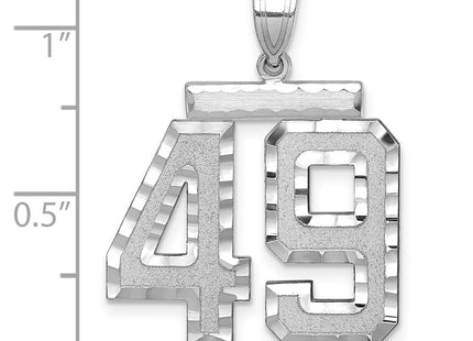 14k White Gold Jewelry Style WLN49 - Classique Jewelry Inc.