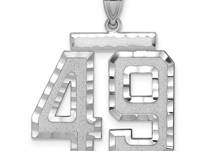 14k White Gold Jewelry Style WLN49 - Classique Jewelry Inc.