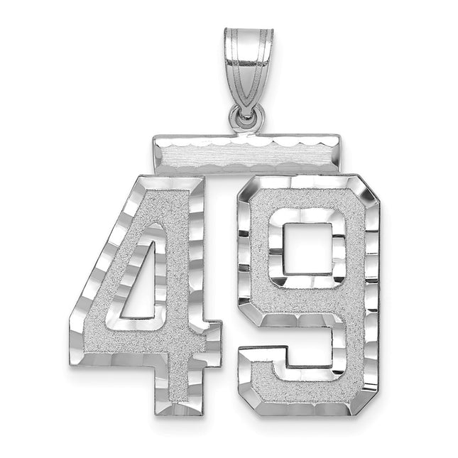 14k White Gold Jewelry Style WLN49 - Classique Jewelry Inc.
