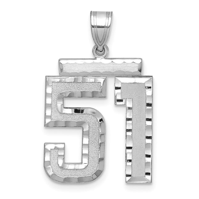 14k White Gold Jewelry Style WLN51 - Classique Jewelry Inc.