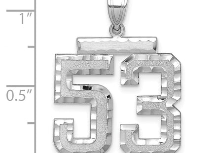 14k White Gold Jewelry Style WLN53 - Classique Jewelry Inc.