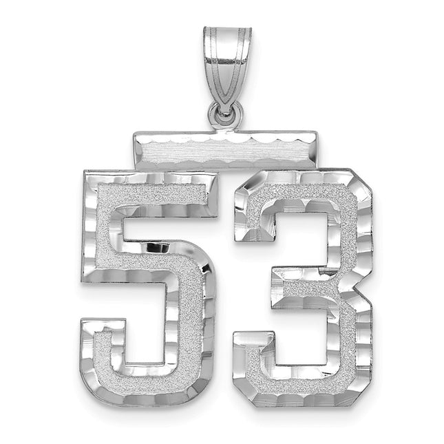 14k White Gold Jewelry Style WLN53 - Classique Jewelry Inc.