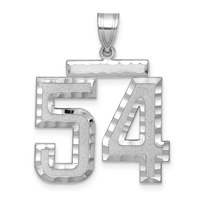 14k White Gold Jewelry Style WLN54 - Classique Jewelry Inc.