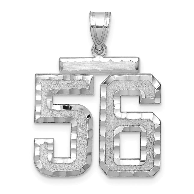 14k White Gold Jewelry Style WLN56 - Classique Jewelry Inc.