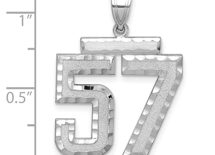 14k White Gold Jewelry Style WLN57 - Classique Jewelry Inc.