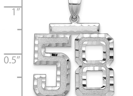 14k White Gold Jewelry Style WLN58 - Classique Jewelry Inc.