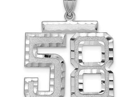 14k White Gold Jewelry Style WLN58 - Classique Jewelry Inc.