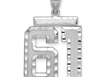 14k White Gold Jewelry Style WLN61 - Classique Jewelry Inc.
