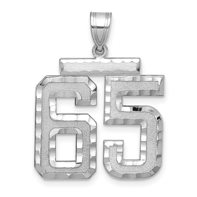 14k White Gold Jewelry Style WLN65 - Classique Jewelry Inc.