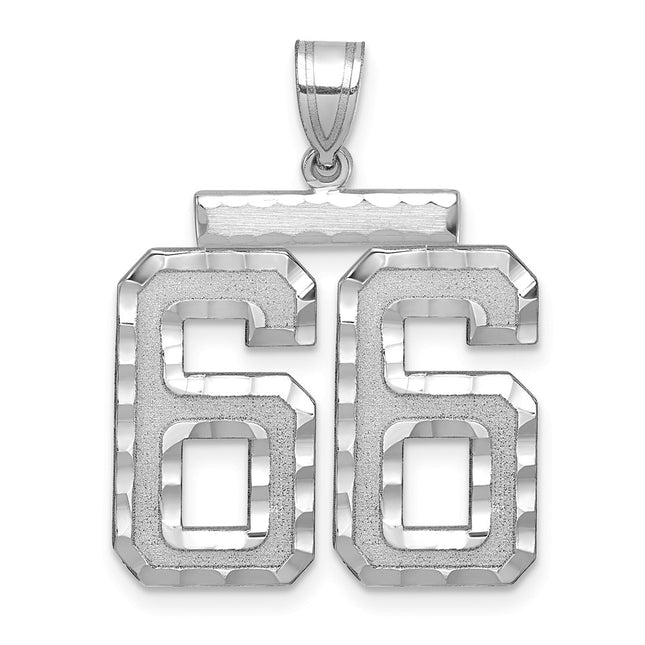 14k White Gold Jewelry Style WLN66 - Classique Jewelry Inc.