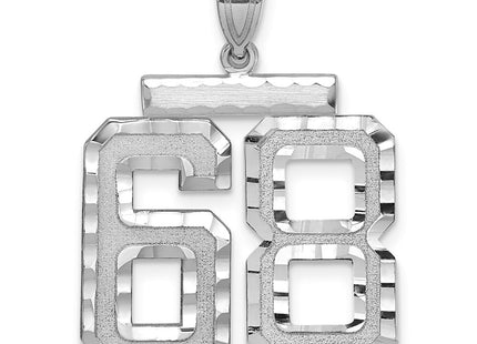 14k White Gold Jewelry Style WLN68 - Classique Jewelry Inc.