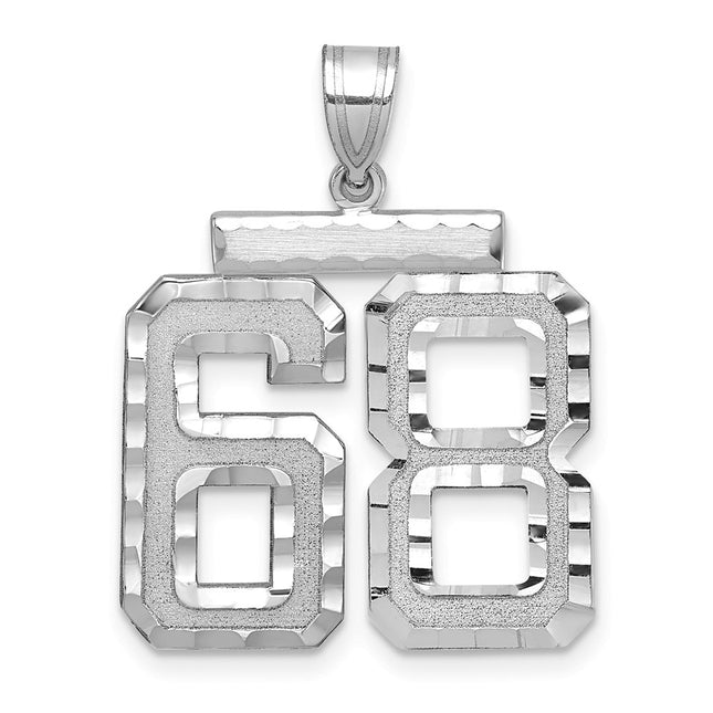 14k White Gold Jewelry Style WLN68 - Classique Jewelry Inc.