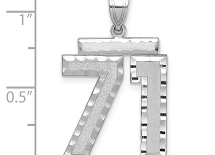 14k White Gold Jewelry Style WLN71 - Classique Jewelry Inc.