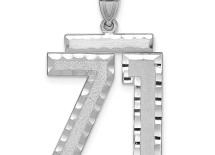 14k White Gold Jewelry Style WLN71 - Classique Jewelry Inc.