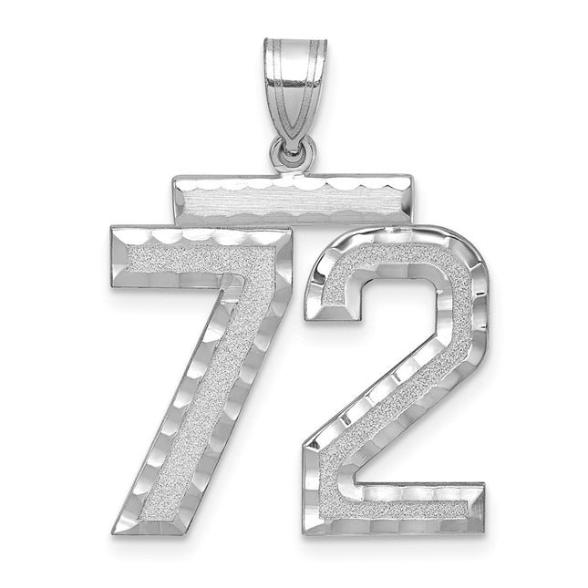 14k White Gold Jewelry Style WLN72 - Classique Jewelry Inc.