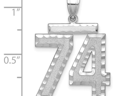 14k White Gold Jewelry Style WLN74 - Classique Jewelry Inc.