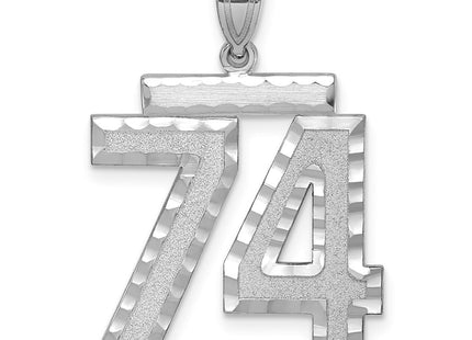 14k White Gold Jewelry Style WLN74 - Classique Jewelry Inc.