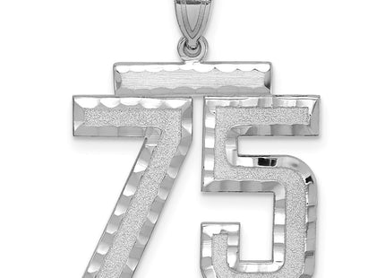 14k White Gold Jewelry Style WLN75 - Classique Jewelry Inc.