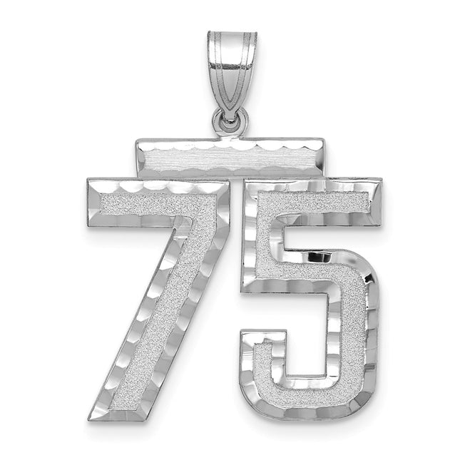 14k White Gold Jewelry Style WLN75 - Classique Jewelry Inc.