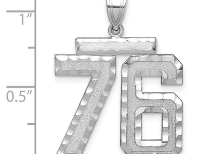 14k White Gold Jewelry Style WLN76 - Classique Jewelry Inc.