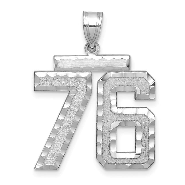 14k White Gold Jewelry Style WLN76 - Classique Jewelry Inc.