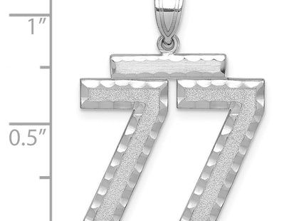14k White Gold Jewelry Style WLN77 - Classique Jewelry Inc.