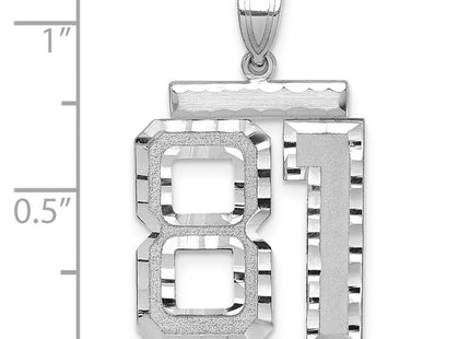 14k White Gold Jewelry Style WLN81 - Classique Jewelry Inc.