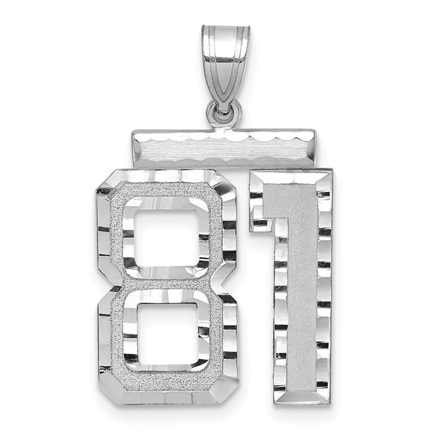 14k White Gold Jewelry Style WLN81 - Classique Jewelry Inc.
