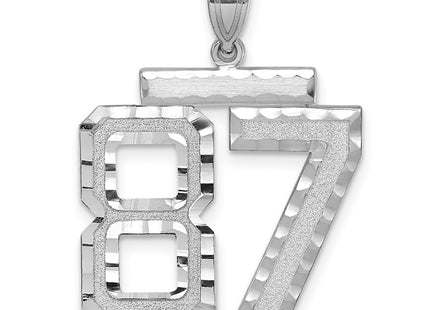 14k White Gold Jewelry Style WLN87 - Classique Jewelry Inc.