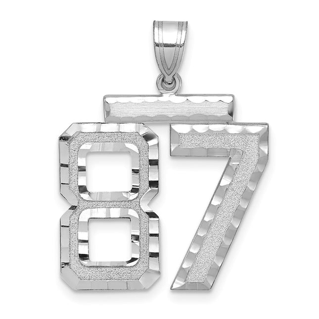 14k White Gold Jewelry Style WLN87 - Classique Jewelry Inc.