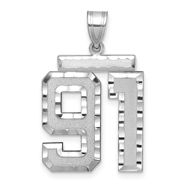 14k White Gold Jewelry Style WLN91 - Classique Jewelry Inc.