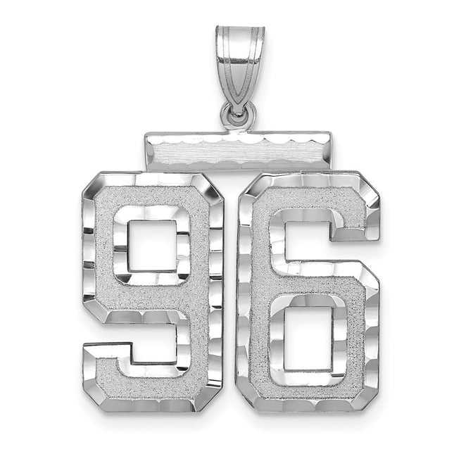 14k White Gold Jewelry Style WLN96 - Classique Jewelry Inc.