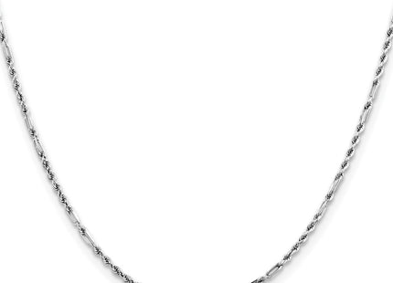14k White Gold Chains Style WMIL030 - Classique Jewelry Inc.