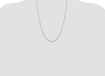 14k White Gold Chains Style WMIL030 - Classique Jewelry Inc.