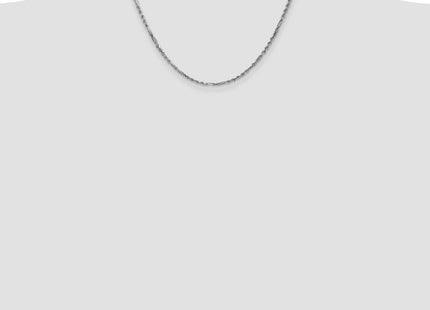 14k White Gold Chains Style WMIL045 - Classique Jewelry Inc.