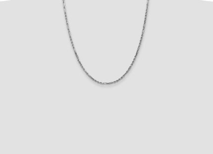 14k White Gold Chains Style WMIL045 - Classique Jewelry Inc.