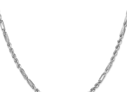 14k White Gold Chains Style WMIL060 - Classique Jewelry Inc.