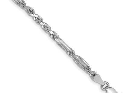 14k White Gold Chains Style WMIL060 - Classique Jewelry Inc.