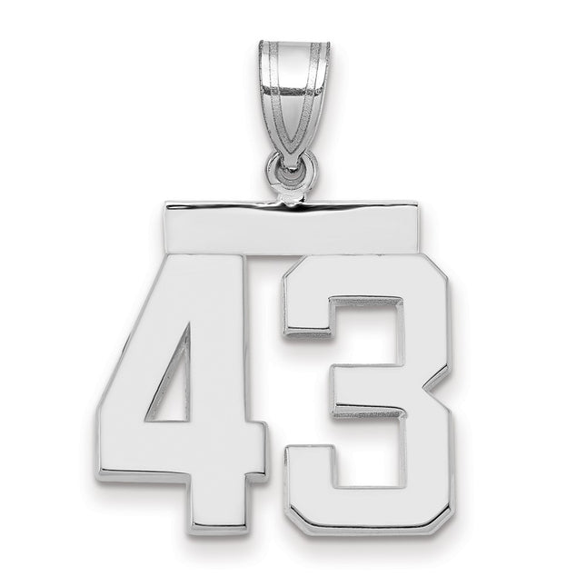 14k White Gold Jewelry Style WMP43 - Classique Jewelry Inc.