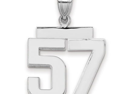14k White Gold Jewelry Style WMP57 - Classique Jewelry Inc.