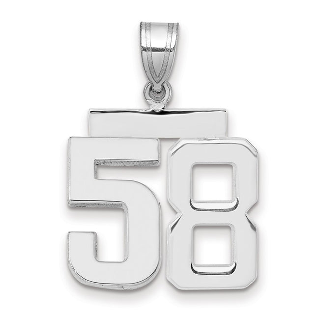 14k White Gold Jewelry Style WMP58 - Classique Jewelry Inc.