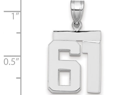 14k White Gold Jewelry Style WMP61 - Classique Jewelry Inc.