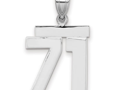 14k White Gold Jewelry Style WMP71 - Classique Jewelry Inc.