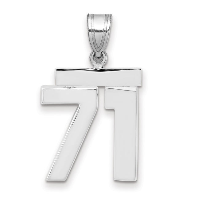 14k White Gold Jewelry Style WMP71 - Classique Jewelry Inc.
