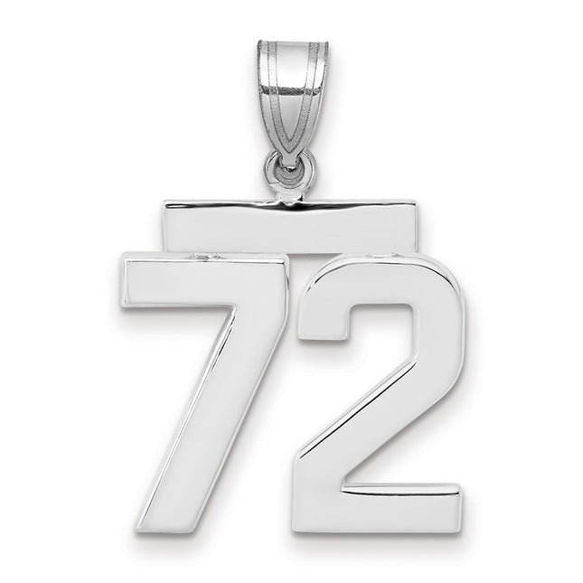 14k White Gold Jewelry Style WMP72 - Classique Jewelry Inc.