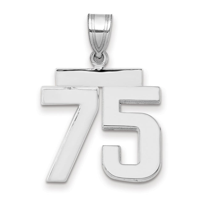 14k White Gold Jewelry Style WMP75 - Classique Jewelry Inc.