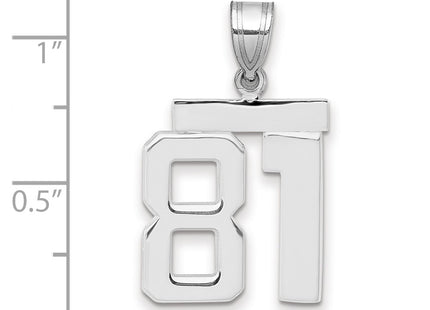 14k White Gold Jewelry Style WMP81 - Classique Jewelry Inc.